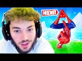 Adin uses Spider-Man WEB SHOOTERS in Fortnite!