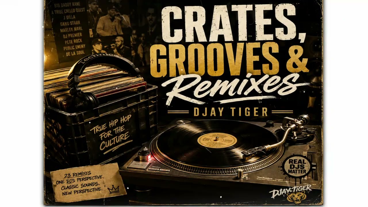 Crates, Grooves and Remixes by Djaytiger - YouTube