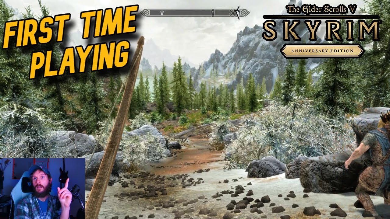 My First Time in Skyrim... I Get It Now - YouTube
