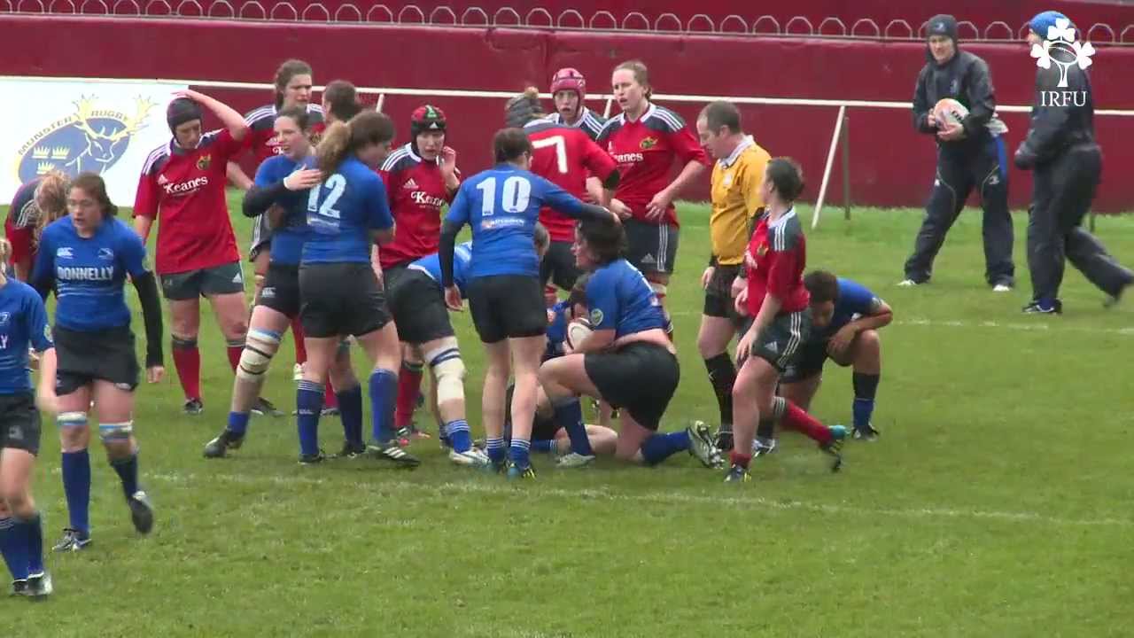 ulster bank Irish Rugby TV: Munster Women v Leinster Women Highlights