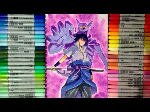 Sasuke Uchiha Chidori  Desenhos de anime, Naruto e sasuke desenho