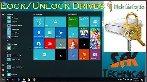 How to set password lock and unlock drive with bitlocker windows 10 I BitLocker : SAK
