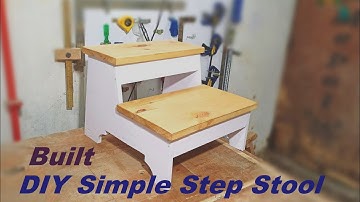 MAKING A SOLID STEP STOOL || COOL IDEA! || STEP TABLE