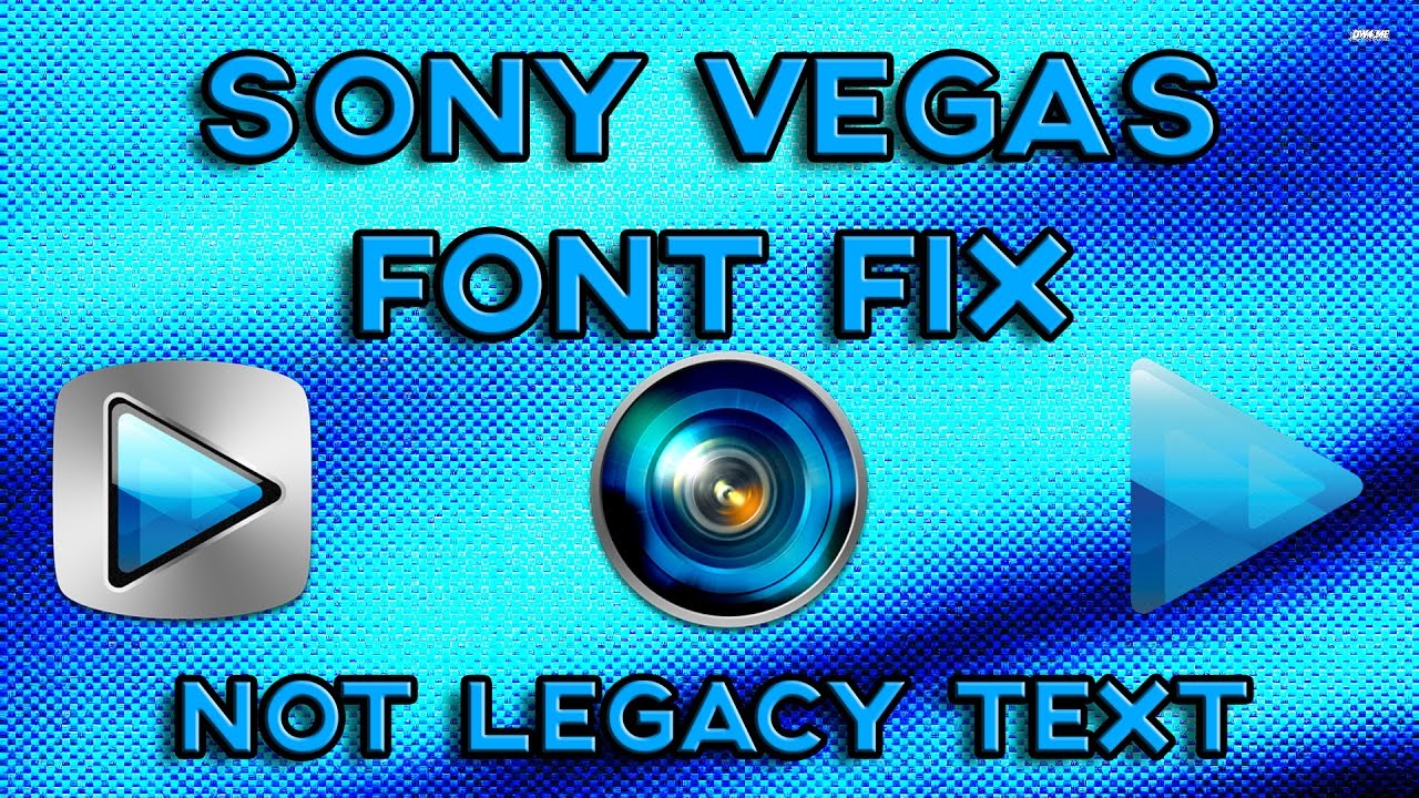 sony vegas pro fonts free download