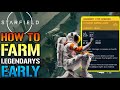 Starfield: Amazing EARLY Legendary Farm! How To Farm LEGENDARIES Early! (Farm Guide)