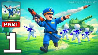 Army Commander - Gameplay Walkthrough Part 1 - Command The Battlefield (iOS, Android)