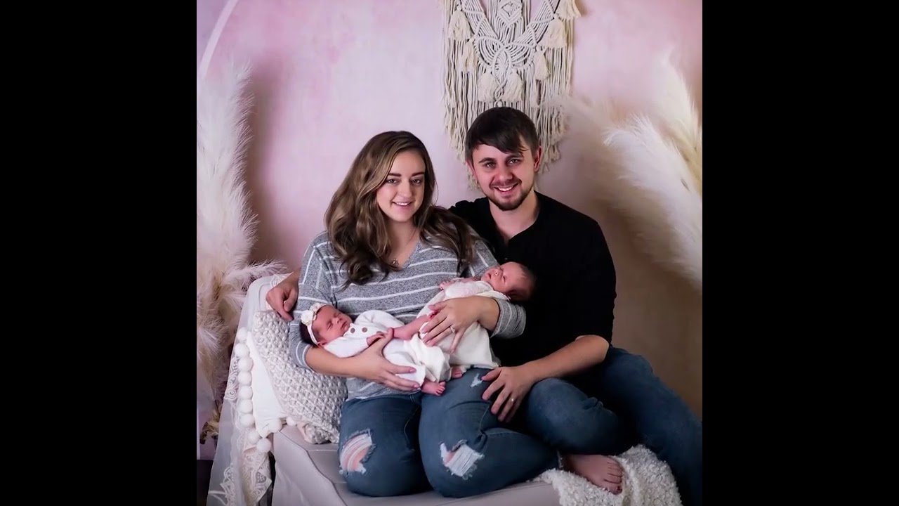 Jade and Henry Twin Newborn Studio Session