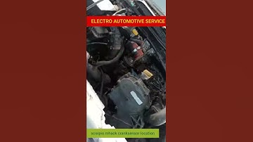 Mahindra scorpio mhack engine cranksensor , flywheel sensor, ckp sensor location
