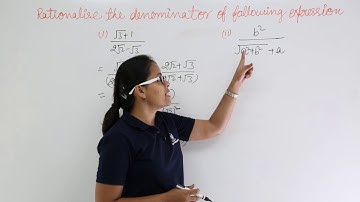 RD Sharma - Problem 3 on Rationalisation