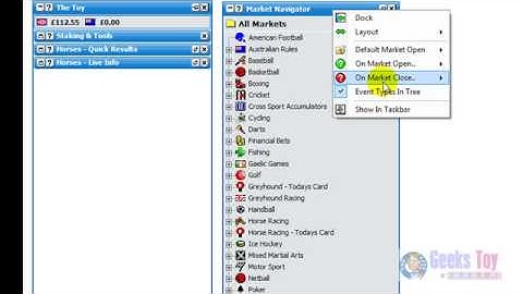 Betfair Trading -- Getting Started Video 1 (Non HD)