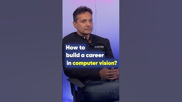 How to build a career in Computer Vision!