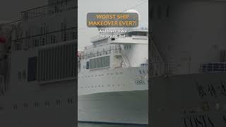Worst Ship Makeover Ever!? #Titanic #Shorts #History #Ship #Fact #Fy #Viral