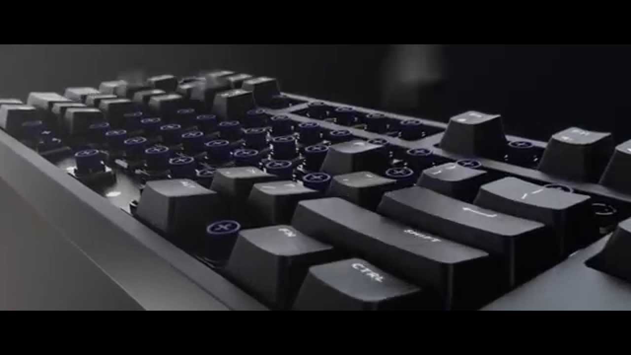 CM Storm Hybrid Capacitive switch keyboard - NovaTouch TKL Teaser - YouTube