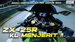 PULAS SIKIT JE TAPI MENJERIT DIA LAIN MACAMM ! Kawasaki ZX-25R SE 2023   Yoshimura R55 | Malaysia