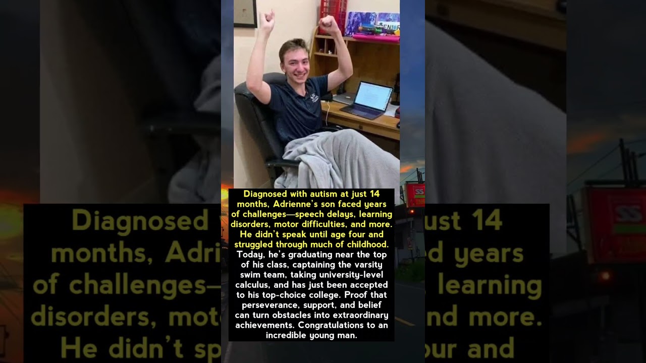 From Autism Diagnosis to Top of His Class—A Story of Pure Determination