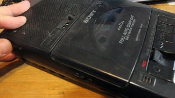 Circuit Bent Sony TCM-929 Cassette Player Thrift Store Find