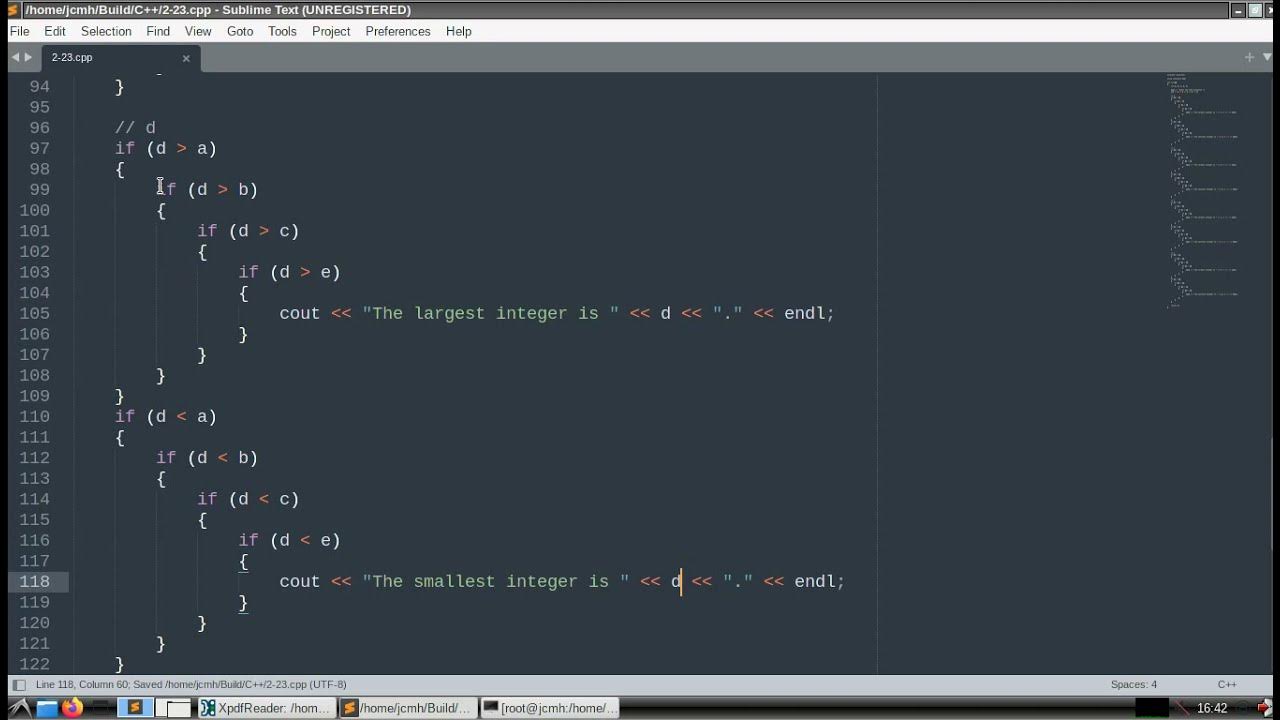 C++ How to Program, 9/E (Deitel & Deitel) - exercise 2.23 - YouTube