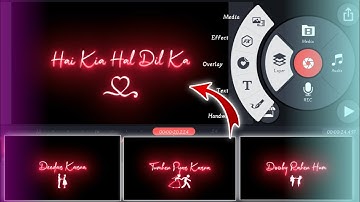 New Trending Glow Scan Effect Status Video Editing in Kinemaster & Node Video App by Sajjad Creation