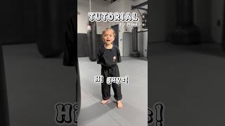 4 year old boxing tutorial #kickboxing #cutekids #boxingcoach