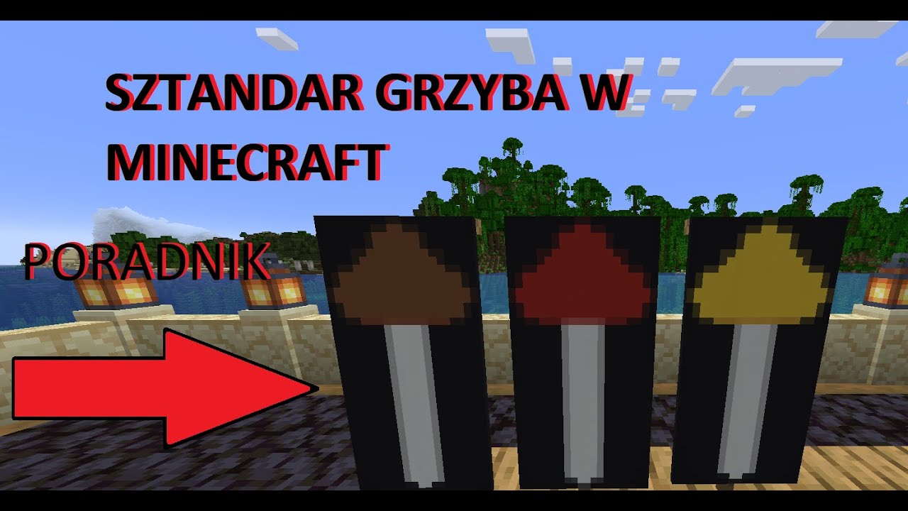 Jak Zrobić Fajny Sztandar W Minecraft Jak zrobić sztandar grzyba w Minecraft (PORADNIK) - YouTube