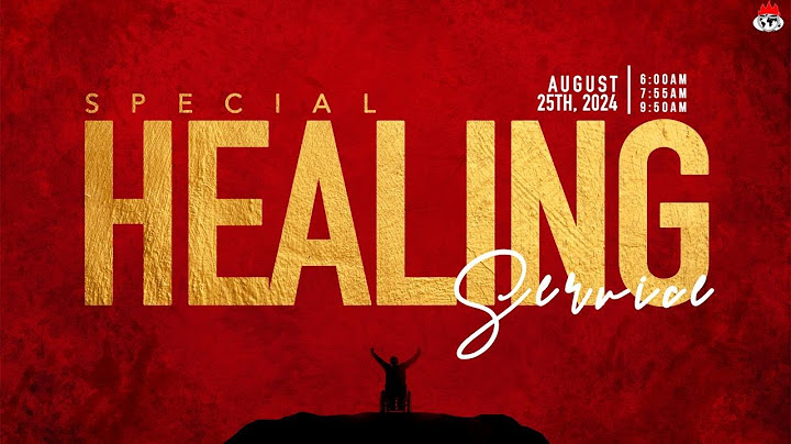 SPECIAL HEALING/END OF THE MONTH THANKSGIVING SERVICE | 25, AUGUST 2024 |  FAITH TABERNACLE  OTA.