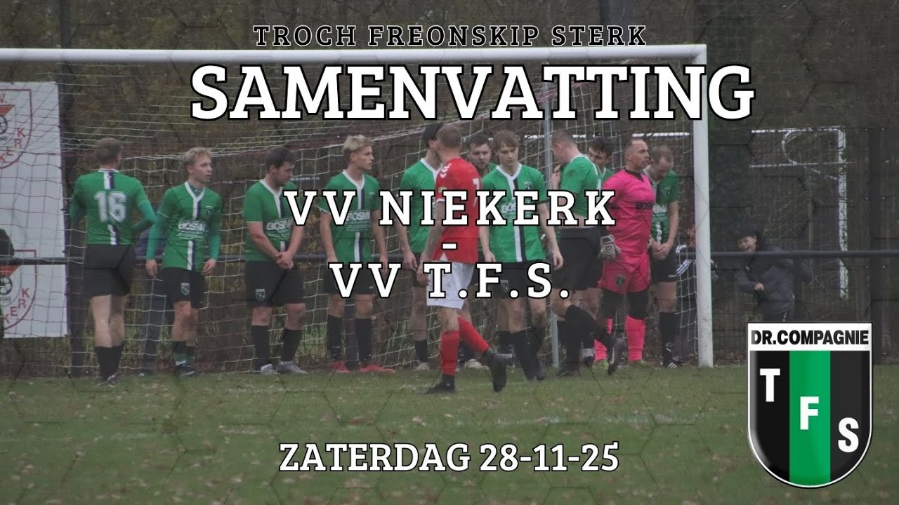 vv Niekerk - vv T.F.S. (28-11-2025 - 4e Klasse D)
