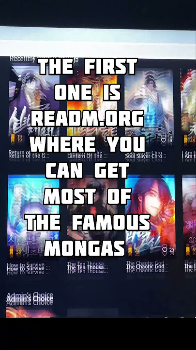 Best Websites to read manga/manhwa for free. - #anime  #manhwa #manga  #anime #webtoon #shorts