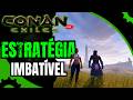 CONAN EXILES: A ESTRATÉGIA DE GUERRA PÓS UPDATE! (RUMO AO META)