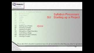 PRINCE2 The Starting Up a Project Process