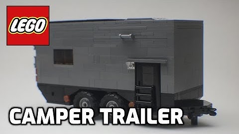LEGO Expedition Camper Trailer Custom MOC