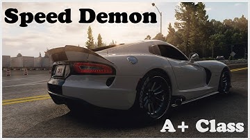 NFS Unbound - A+ Class Build - SRT Viper