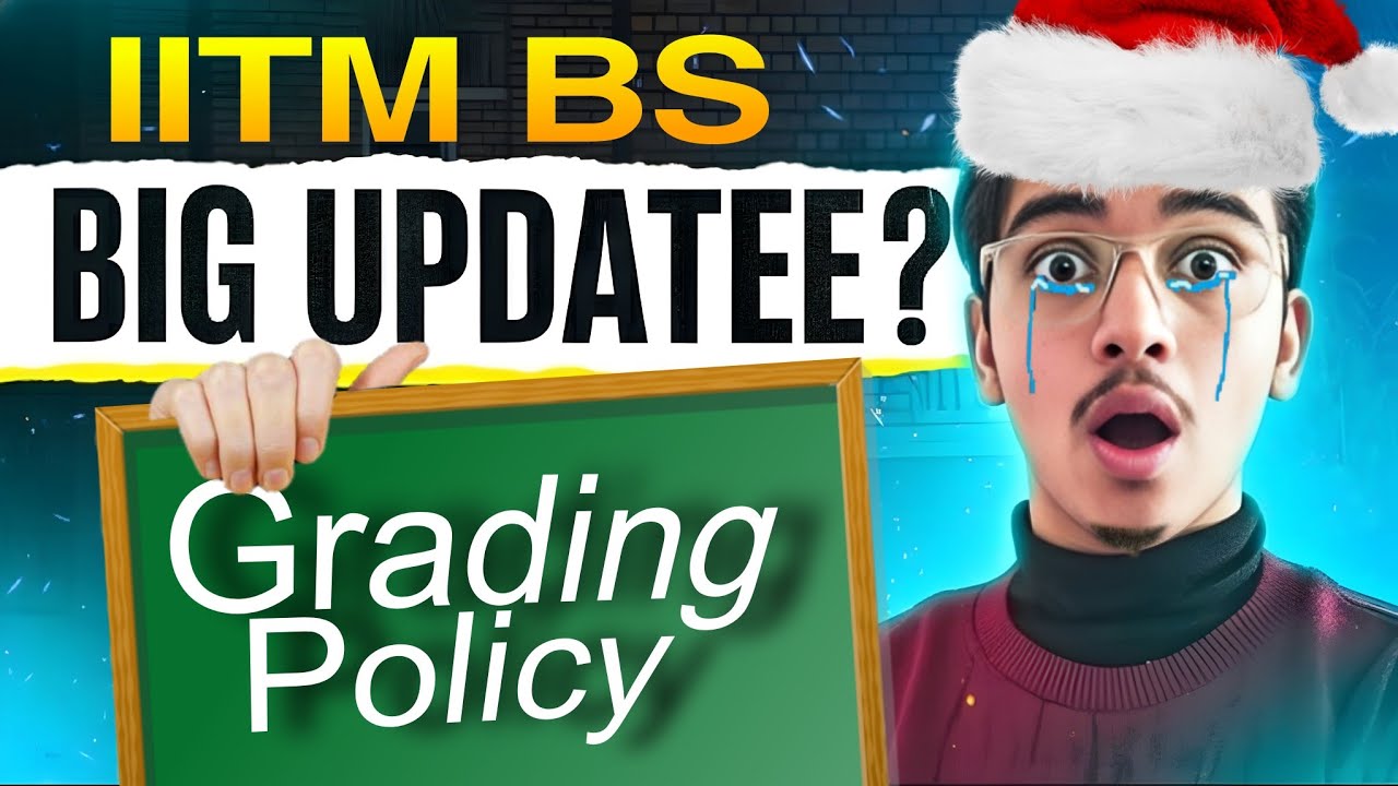 IIT Madras BS Degree: Major Grading Changes Explained 2026 - YouTube