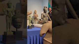 Cambodia welcomes the return of centuries-old statues from Met’s looted during past turmoil#statue