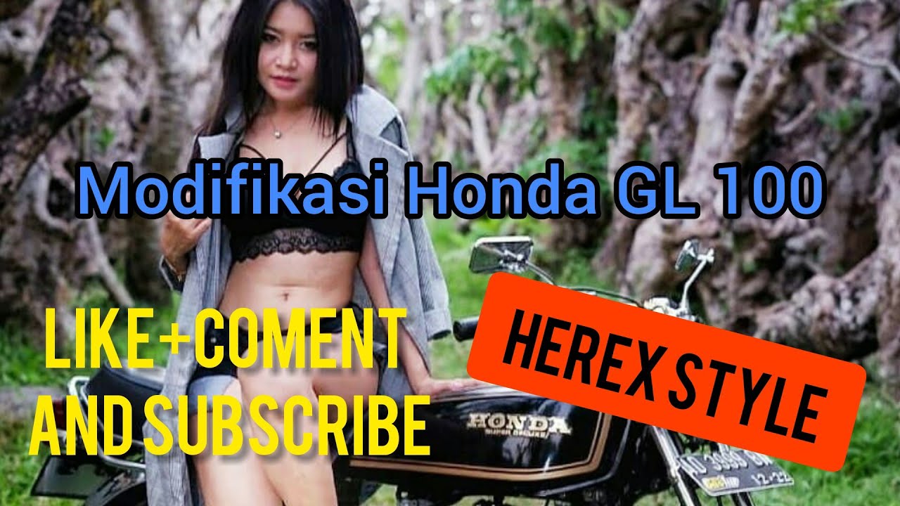 40 Modifikasi Honda GL 100 minimalis||part 2 - YouTube