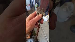 Cresent shifter plier combination tool.