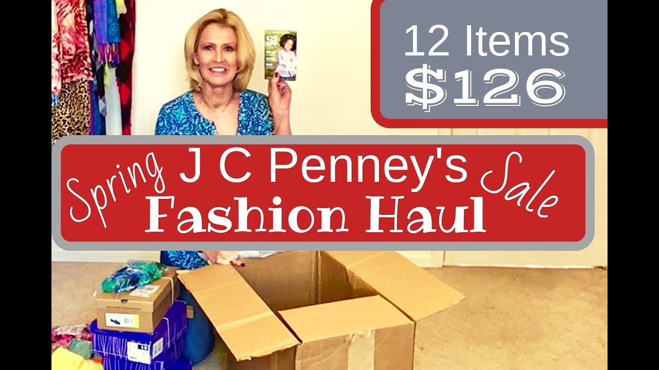 HUGE JC Penney’s Fashion Haul || Spring Sales
