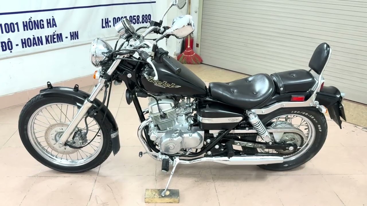 Honda Rebel125 Nhật phong trần,lịch lãm.ĐT0905958889.Sạp Xe Hoàng Anh999-1001 Hồng Hà,Hoàn Kiếm,HN.