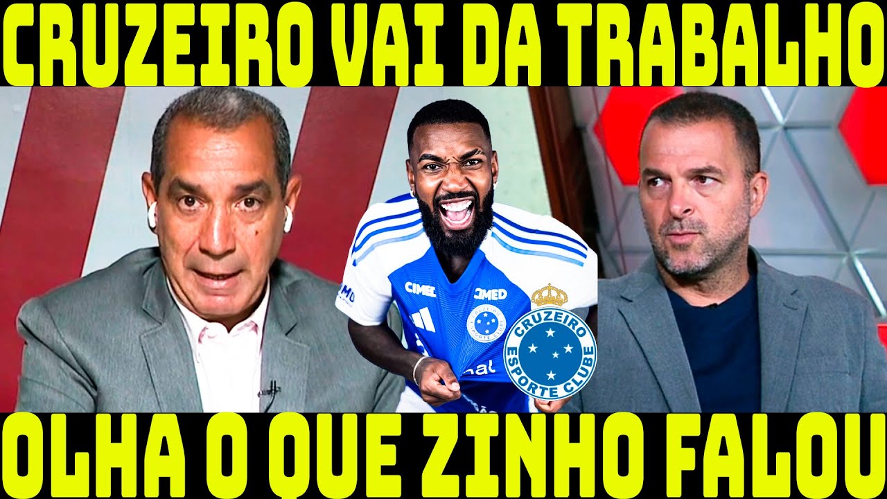 CRUZEIRO TÁ FICANDO UM TIMAÇO! ZINHO SE RENDEU AO CRUZEIRO! VAI BRIGAR POR TUDO!