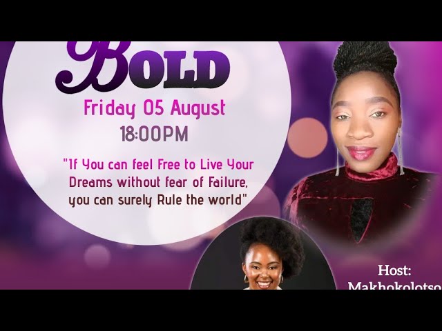 In conversation with Refilwe Xaba talking Bold