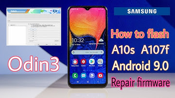 Samsung A107f how to flash A10s :  firmware + flash tool odin 👍