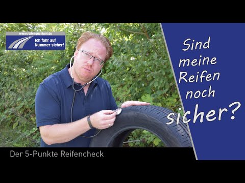 Video: Sind gerissene Reifenflanken gefährlich?