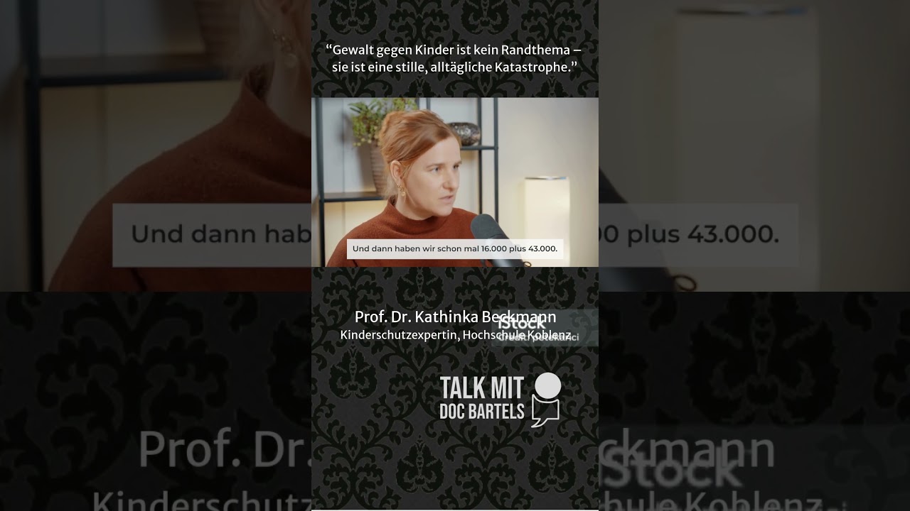 Die erschütternden Zahlen | Kinderschutzexpertin bei Talk mit Doc Bartels 