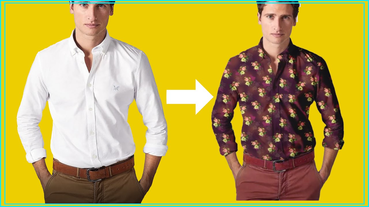 How to Design Shirt Real Mockup in Photoshop | Adobe Photoshop Digital ...