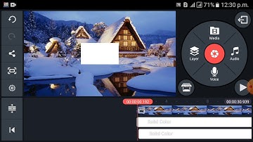 Snow Fall Video | Create Snow Falll With Kinemaster | Mobile Phone
