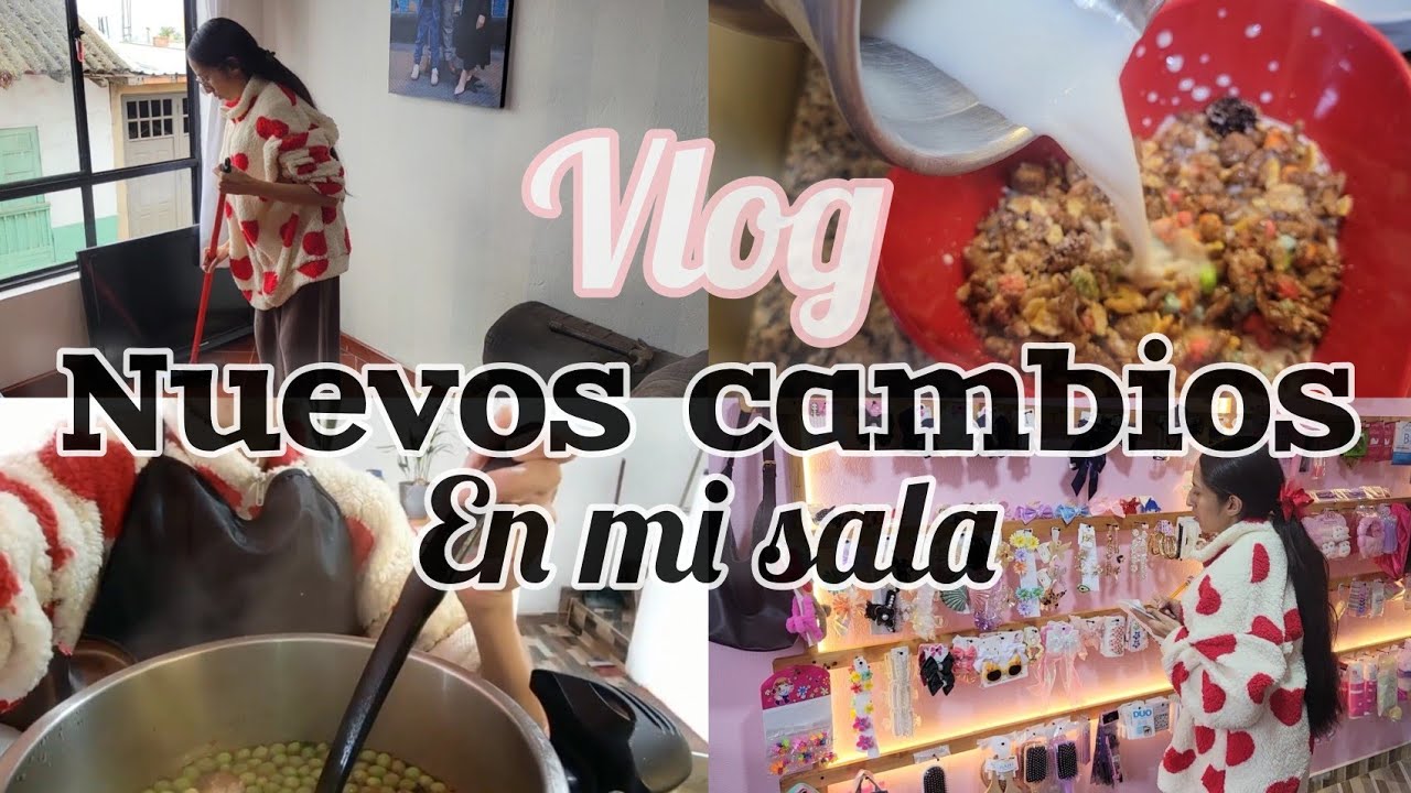 Mi primer vlog 2026// nuevos cambios en mi sala + primer día de clases de mi hijo ✨