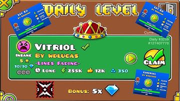 DAILY LEVEL + 3 RANDOM LEVELS! Geometry Dash