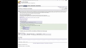 Add yourself to the waitlist of a class