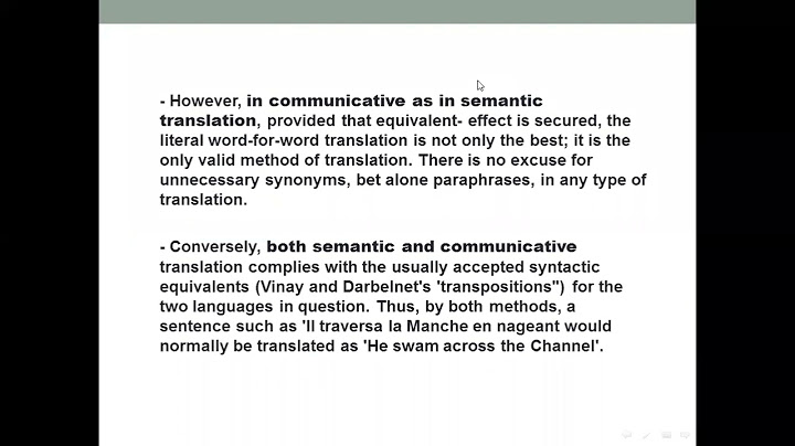 So sánh communicative translation và semantic translation năm 2024