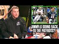 Pat McAfee Reacts To Rumor Jimmy Garoppolo Could Go Back To The Patriots