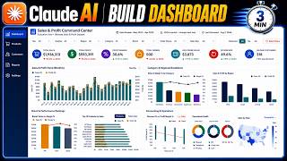 🔥 Create Your Own Prompt + Build ANY Dashboard Using Claude AI in 3 Minutes | Claude AI Tutorial Create A Interactive Dashboard With One Prompt Using Claude Ai In Just 3 Minutes Claude Ai